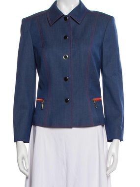 • Escada Virgin Wool Denim Jacket